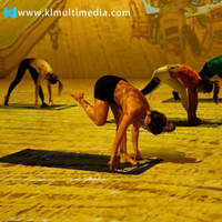 Proyector de Experiencia Inmersiva para Yoga, Video, Proyección de Pared 3D en Interiores, Sala de Experiencia con Luces Mágicas, Video de Yoga de 360 Grados
