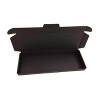 Boîte d'emballage de clavier noir recyclé personnalisé