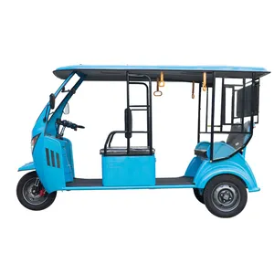 Bajaj Electric Rickshaw Taxi Passenger Tricycles New Design Passenger Tricycle