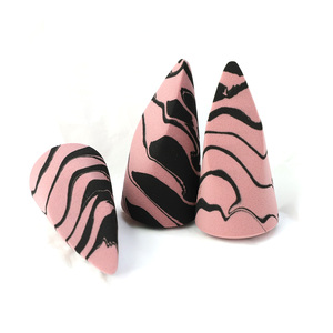 Pinkz Đá Cẩm Thạch Hỗn Hợp Màu Sắc Vẻ Đẹp Trang Điểm Miếng Bọt Biển Nền Tảng Máy Xay Sinh Tố Công Cụ Làm Đẹp Bán Buôn Mỹ Phẩm Trang Điểm Miếng Bọt Biển Ngón Tay - Product Image 1