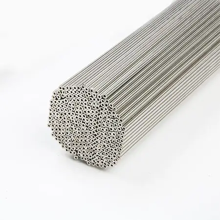 304/304L स्टेनलेस स्टील मीट्रिक गोल केशिका ट्यूब सीमलेस छोटा पाइप