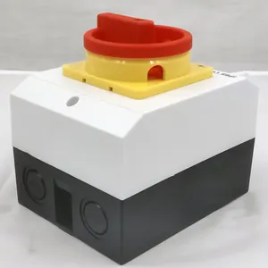 3 Phase 32a 4pole Rotary Load Disconnector Switch And IP65 Waterproof Rotary Isolator Switch AC
