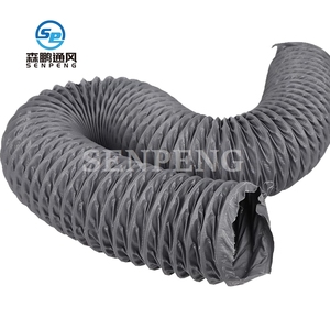 Nhà Máy Trực Tiếp Hot Bán 4 Inch 100Mm Đường Kính 10M Dài Nhựa Linh Hoạt Điều Hòa Không Khí Ống Xả Thông Gió Ống - Product Image 5