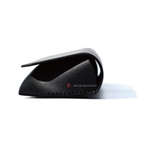 Étui à lunettes et verres magnétiques en cuir PU, personnalisé, avec Logo, emballage personnalisé, noir