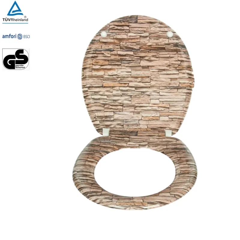 Fabricants Vente en gros Sièges de toilette Couverture WC Couverture Couvercle Fermeture en douceur Siège de toilette