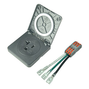 <span class=keywords><strong>Prise</strong></span> de courant 20Amp NEMA 5-20R avec couvercle résistant aux intempéries pour <span class=keywords><strong>camping</strong></span>-car en plein air - Product Image 1