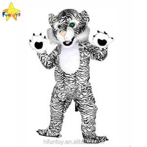 Costumes de mascotte de <span class=keywords><strong>tigre</strong></span> noir et blanc Funtoys CE pour adultes, tenue de Noël - Product Image 4