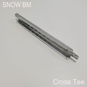 NEVE BM Bianco di zinco cappotto <span class=keywords><strong>acciaio</strong></span> inox Falso soffitto sospendere T-Bar Principale Tee Accessori - Product Image 5