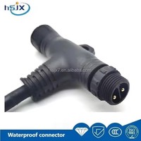 HE SHENG JIA XING Série T – Lampe LED multifonctionnelle d'extérieur pour plantes, adaptateur de ligne d'alimentation, connecteur étanche en cuivre et nylon