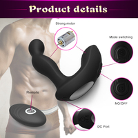 Y.Love Jouets sexuels pour adultes, masseur de prostate électronique pour homme et femme, vibrateur en silicone à commande sans fil, plug anal pour hommes, plug anal