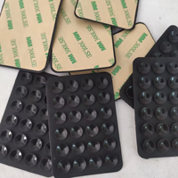 Nouvelle version plus épaisse, meilleure qualité, support de téléphone adhésif en silicone pour douche mains libres, accessoire de téléphone