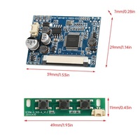 Carte mère d'affichage LCD pour véhicule Zoy 4,3 pouces, carte de circuit imprimé HD, prend en charge les résolutions 480x272/800x480, moniteur de voiture/caméra de recul