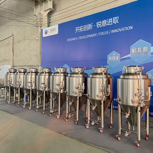 Cuve de fermentation conique 1 BBL en acier inoxydable 304/316 pour brassage de bière, équipement de fermentation, solution pour la Turquie en promotion - Product Image 5