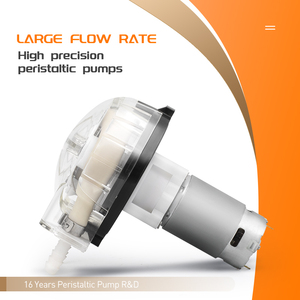 LEFOO Bomba peristáltica de dosificación de control de pH de bajo ruido 2000 min/ml Bomba química peristáltica de laboratorio de alto flujo para transferencia de líquidos - Product Image 4