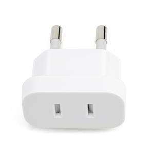 <span class=keywords><strong>Adaptateur</strong></span> américain vers UE Câble 2 broches Fiche de voyage vers allemand, européen, américain, mexicain, canadien, égyptien, espagnol - Product Image 4