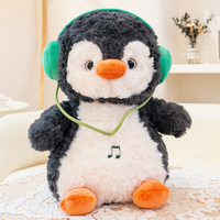 Lindo pingüino Musical juguete de peluche divertido pingüino de peluche electrónico juguetes para niños