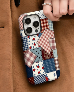 เคสโทรศัพท์แม่เหล็กพิมพ์ลายยีนส์แบบ2 in 1, เคสพีซีกันกระแทกสองชั้นสำหรับ iPhone 17สำหรับ Apple 16 15 14 PRO MAX - Product Image 1