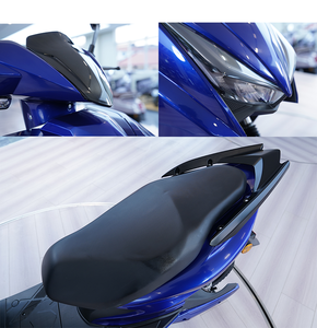 Motocicleta Eléctrica CKD SKD de 10 Pulgadas, Venta Directa de Fábrica, Económica, 600/800W, Velocidad 50km/h, Scooter Eléctrico para Adultos con Asiento - Product Image 4