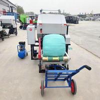 Presse à balles ronde pour tracteur diesel de taille moyenne, équipement de pressage de foin pour ferme, automatique, haute efficacité, robuste et durable