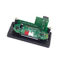 Pemutar MP3 mobil, Kit papan dekoder 12V, USB, mendukung WMA, WAV dengan Slot kartu TF/USB/FM dengan mikrofon