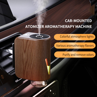 Diffuseur Intelligent d'Huiles Essentielles Sans Eau à Brume Froide, Mini Portable, Parfum, Désodorisant, Diffuseur d'Arôme de Voiture Avec Coffret d'Huiles
