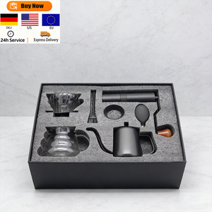 Outils à café classiques personnalisés en alliage d'aluminium, ensembles de café à préparation manuelle de haute qualité et durables, cafetières pour usage en café <span class=keywords><strong>Klam</strong></span> - Product Image 1