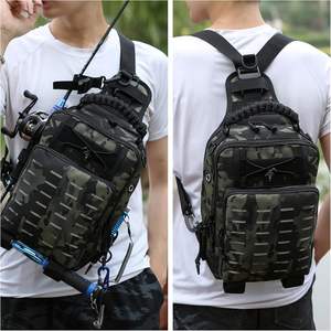 Free sample <b>Fishing</b> Backpack Waterproof <b>Tackle</b> Bag with Protective Rain Cover Includes 4 <b>Tackle</b> Boxes - Product Image 4