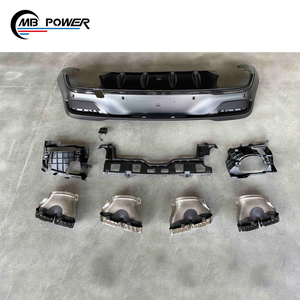 <span class=keywords><strong>2020</strong></span> année Mercedes <span class=keywords><strong>GLE</strong></span> classe coupé aileron arrière embout d'échappement ajustement parfait pour GLE63 couleur argent nouvel état - Product Image 4