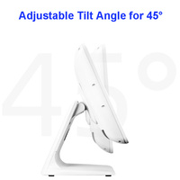Sistema POS con Pantalla Táctil de 15 Pulgadas OEM/ODM, Suministro de Fábrica, Terminal POS Capacitivo de 10 Puntos con Wi-Fi, Caja Registradora POS