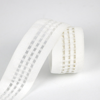 Bande élastique en polyamide respirante de haute qualité de 28 mm, à mailles ajourées, pour lingerie