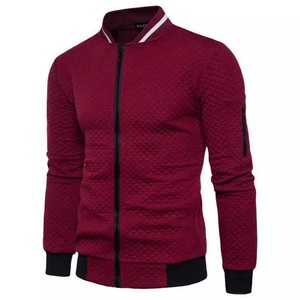Sweat à capuche zippé décontracté pour homme, style bomber, en polaire, avec poches, pour l'hiver et l'automne - Product Image 2