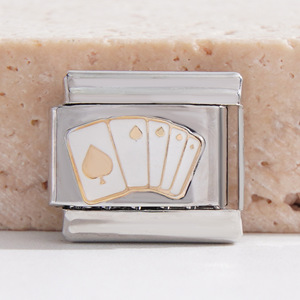 DIY Modular Bracelet Zinc Alloy Charm Links Unisex Jewelry Gift Accessory - Product Image 2