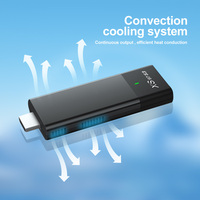 USB TV Fire Stick 4K Android 10.0 XS97 S3 Set Top Box Smart HD Network Player TV Stick dan Remote Kontrol Suara