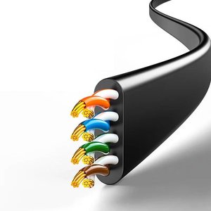 Cable de Red de Comunicación CAT6, Plano, UTP, de PVC Verde, 0.5m, 32AWG, 8 Conductores, Cobre Puro, Precio al por Mayor - Product Image 5