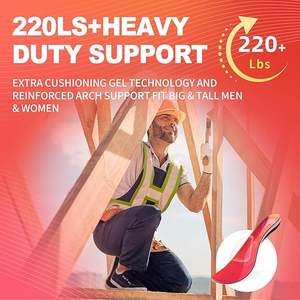 Sol Orthotics EVA tugas berat, dukungan lengkungan tinggi untuk Plantar Fasciitis kaki datar pronasi efektif pereda nyeri kaki - Product Image 5