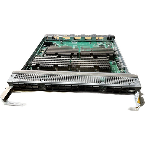 Used N9K-X9732C-EX Network Module Nexus 9500 32p 100G Ethernet Line Card