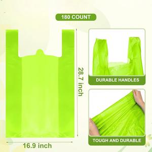 ถุงขยะแบบเสื้อยืด แข็งแรงพิเศษ หนา ทนทาน สำหรับขยะหนัก - Product Image 2