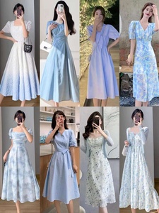 <span class=keywords><strong>Robe</strong></span> longue d'été élégante de haute qualité pour femme, imprimé floral, <span class=keywords><strong>manches</strong></span> <span class=keywords><strong>courtes</strong></span>, <span class=keywords><strong>col</strong></span> en <span class=keywords><strong>V</strong></span>, décontractée, en tissu tricoté, vente en gros - Product Image 3