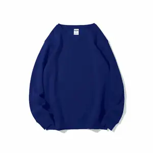 Custom Plus Size Ronde Hals Sweatshirt Verdikte Losse Vallende Schouders Aanpasbare Kleding Heren Kleding