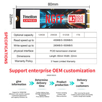 Ymeiton Used NGFF M.2 SATA SSD Quality Guaranteed and Cost-effective Customization and Wholesale Supported