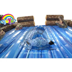 ¡Gran oferta! Juego inflable de equilibrio con troncos para carnaval, desafío único, juego de troncos inflables para la venta, fortaleza inflable. - Product Image 5