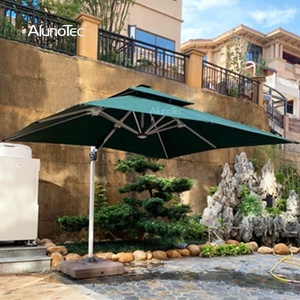 Alphalunotec — parapluie d'extérieur, LED, coupe-vent, lampe solaire, pour Patio, vente en gros - Product Image 2
