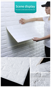 3d pe mousse autocollant mural 3d auto-adhésif <span class=keywords><strong>papier</strong></span> <span class=keywords><strong>peint</strong></span> pour la décoration de la maison - Product Image 6