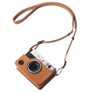 กระเป๋าหนังแท้พร้อมสายสะพายสำหรับกล้อง,กระเป๋าสำหรับ <span class=keywords><strong>FUJIFILM</strong></span> <span class=keywords><strong>Instax</strong></span> <span class=keywords><strong>Mini</strong></span> <span class=keywords><strong>Evo</strong></span> - Product Image 1