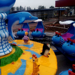 Bán Công Viên Giải Trí Cá Mập Đi Xe Công Bằng Vui Nhộn Đi Xe Quay Đảo Cá Mập Chiến Đấu Cho Trẻ Em - Product Image 2