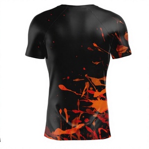 Personnalisez votre propre logo Ensemble d'uniformes sublimés à manches complètes Rash Guard Rash Guard, Rashguard d'uniforme de compression pour hommes - Product Image 2