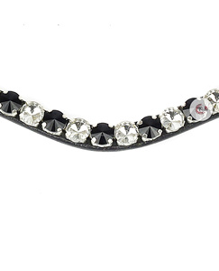 Haute qualité Premium Horse Brow Band cuir Bling cristal touche décorative produits pour chevaux haut de gamme - Product Image 1