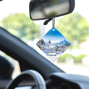 Ambientador para Auto con Diferentes Aromas, Perfume Colgante de Fragancia Duradera, Logotipo Personalizado, Accesorios Aromatizantes para Auto - Product Image 1