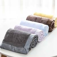 Couverture en polaire pour bébé super douce à motif solide en gros Jeté tricoté de qualité avec impression personnalisée pour l'hiver