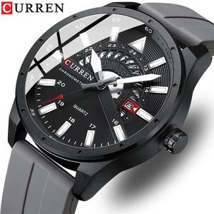 Reloj CURREN 8421 para Hombre, Correa de Silicona de Lujo, Deportivo, de Cuarzo, en Oferta, Relojes para Hombre, Montre Homme - Product Image 2